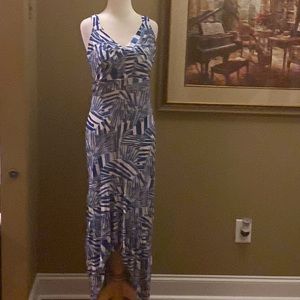 Rafaella Asymmetrical Hem - Form Fitting Dress - Size M